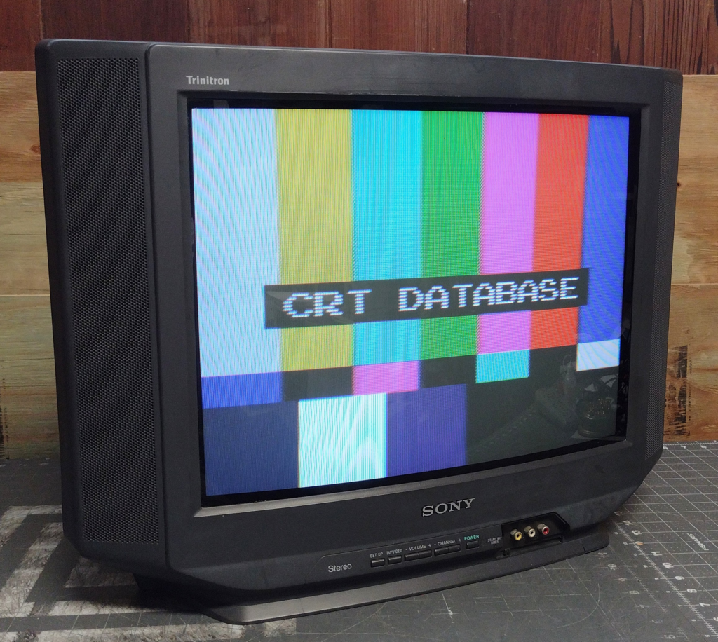 Sony Trinitron CRT TV for SNES gaming