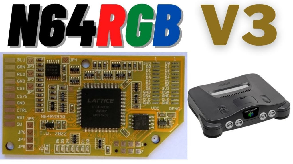 RGB for Nintendo 64 for CRT gaming