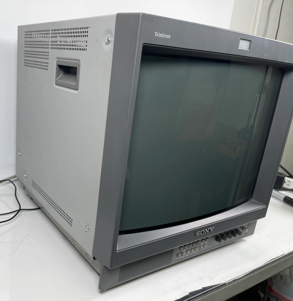 Sony PVM monitor for PS1 retro gaming