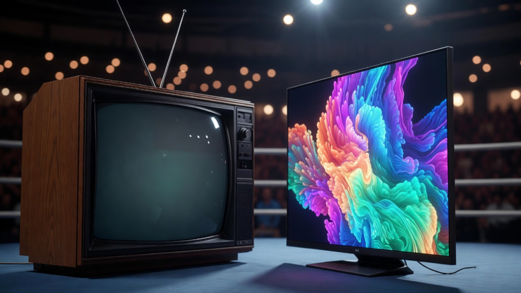 CRT vs OLED retro gaming display comparison 2026